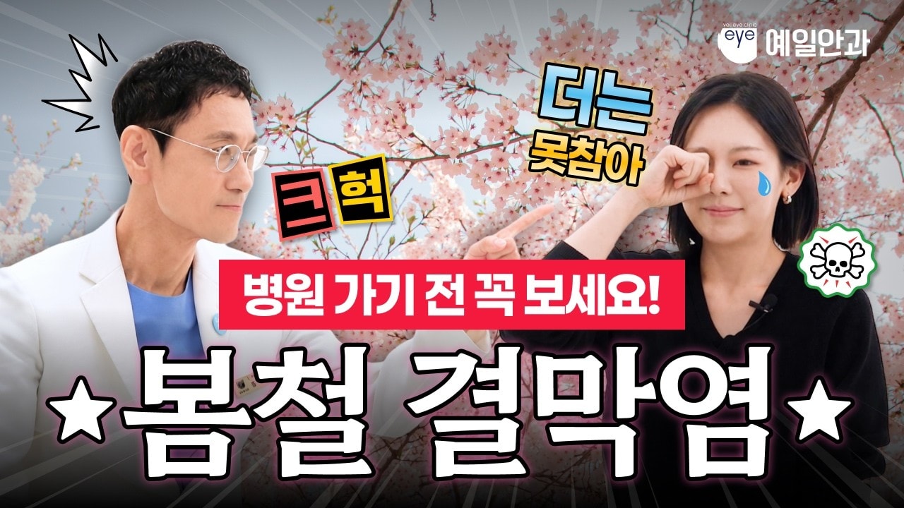 🌸 봄철 불청객 '결막염' 눈병인 줄 알았는데... 매년 봄마다 눈 가려워 미치겠다면?
